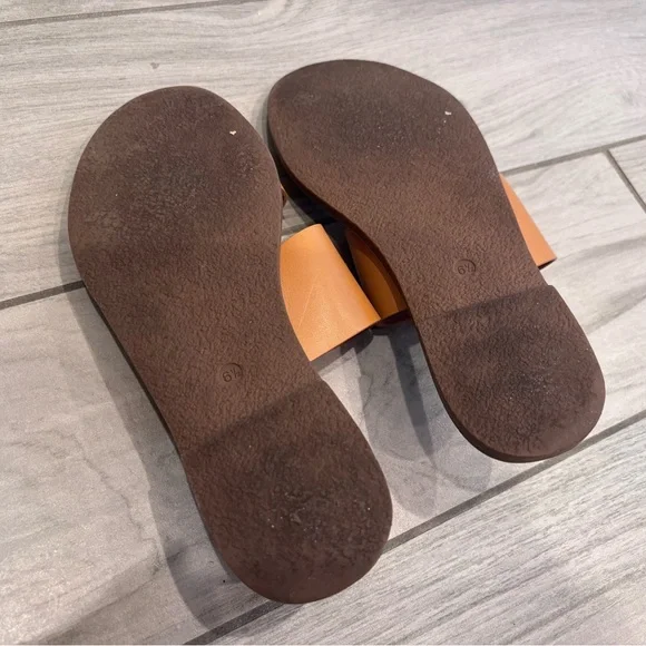 Madewell Tan Slide Sandals - Picture 5 of 6